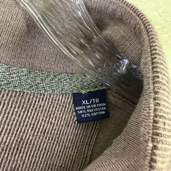 Tommy Bahama Pullover Sweater Mock Neck 3 Button Long Sleeve XL - Picture 4 of 6